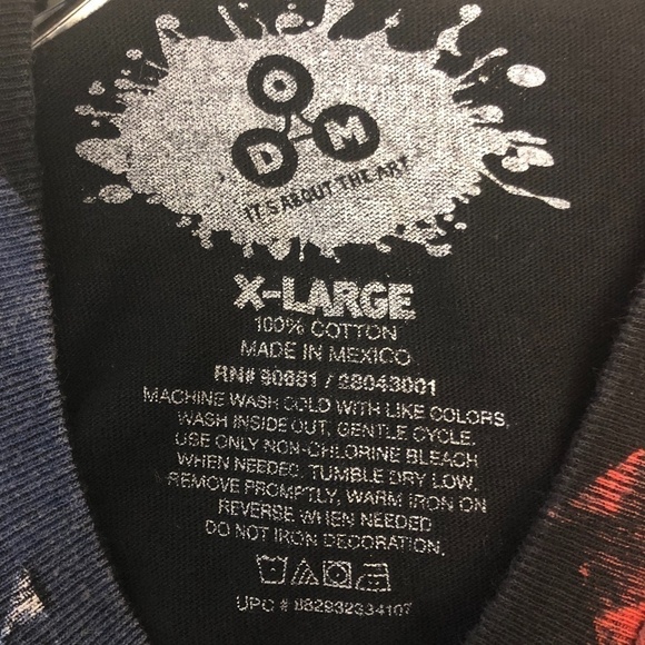 DOM Its About The Art American Flag Tee - Picture 2 of 6